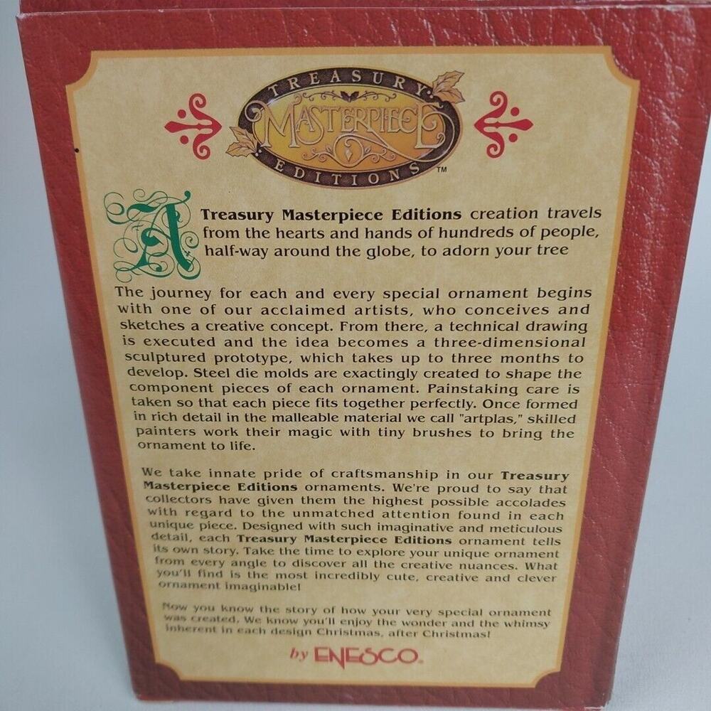 Enesco Treasury Masterpiece Ornament 1997 Campbell's Soup 100 Years New In Box - Picture 4 of 4